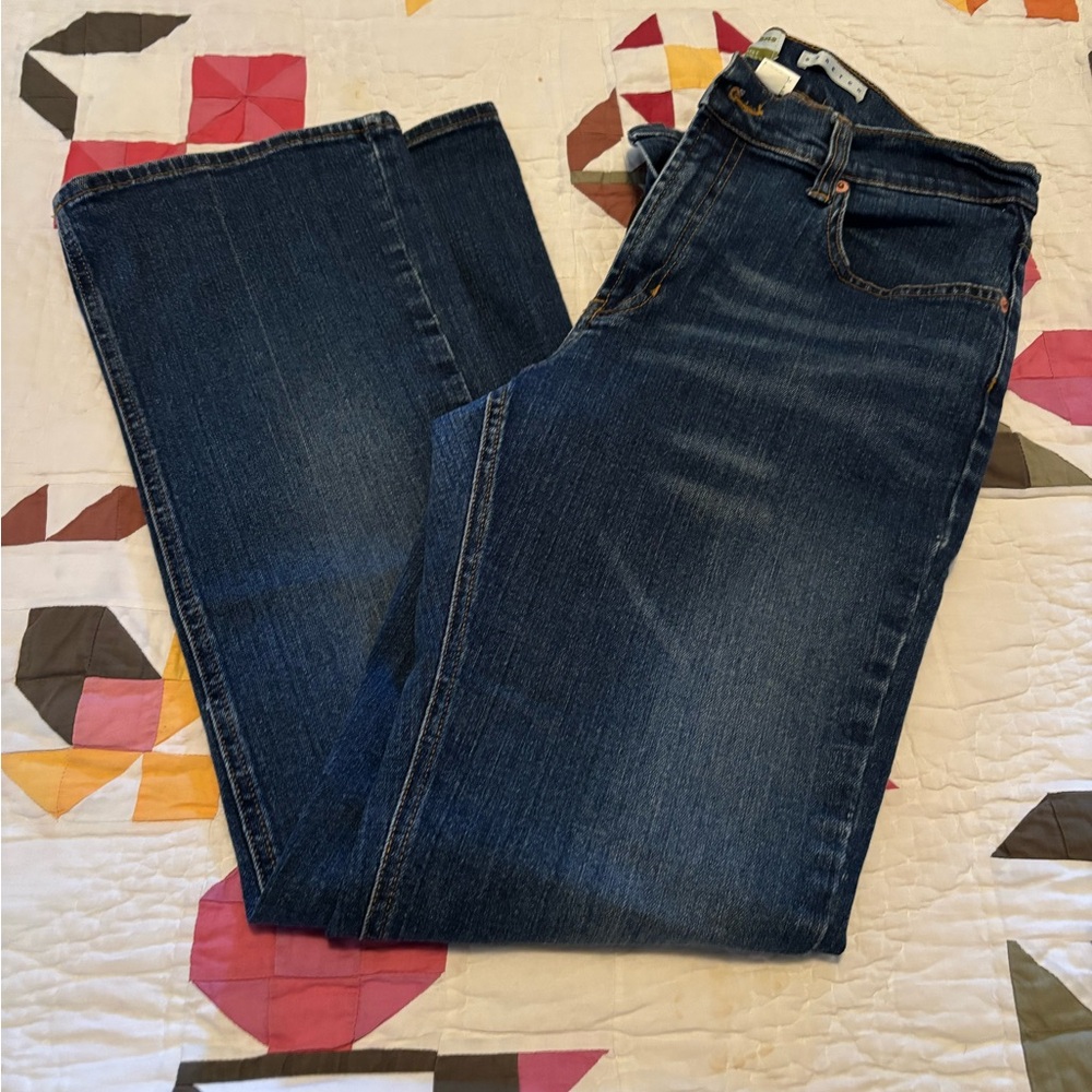 Vintage Y2K Dark Blue Denim Jeans low rise